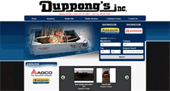Desktop Screenshot of duppongsinc.com
